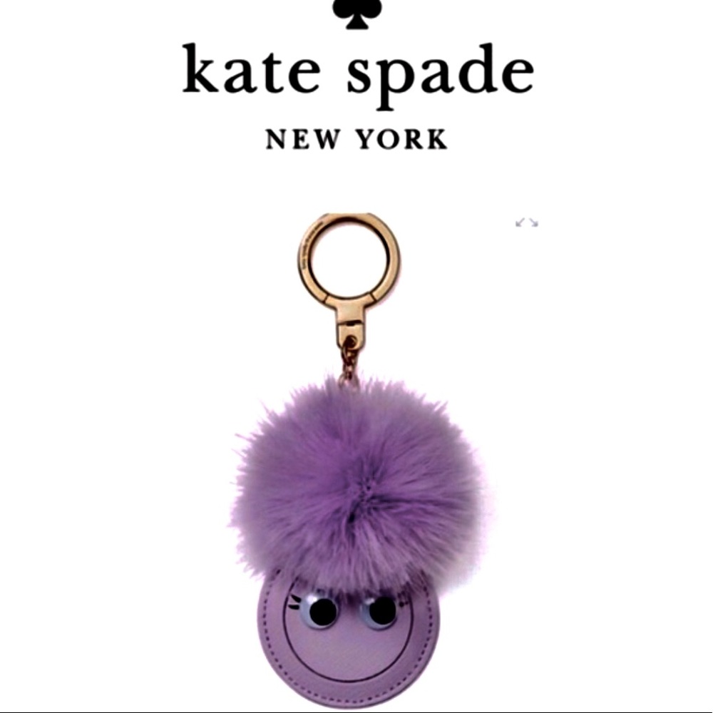 Kate spade “ monster” keychain